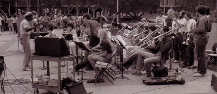 Jazz Ensemble at the Revelle Plaza