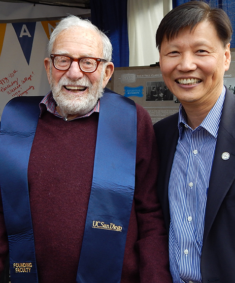 Walter Munk and Paul Yu