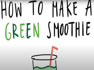 green smoothie recipe video link